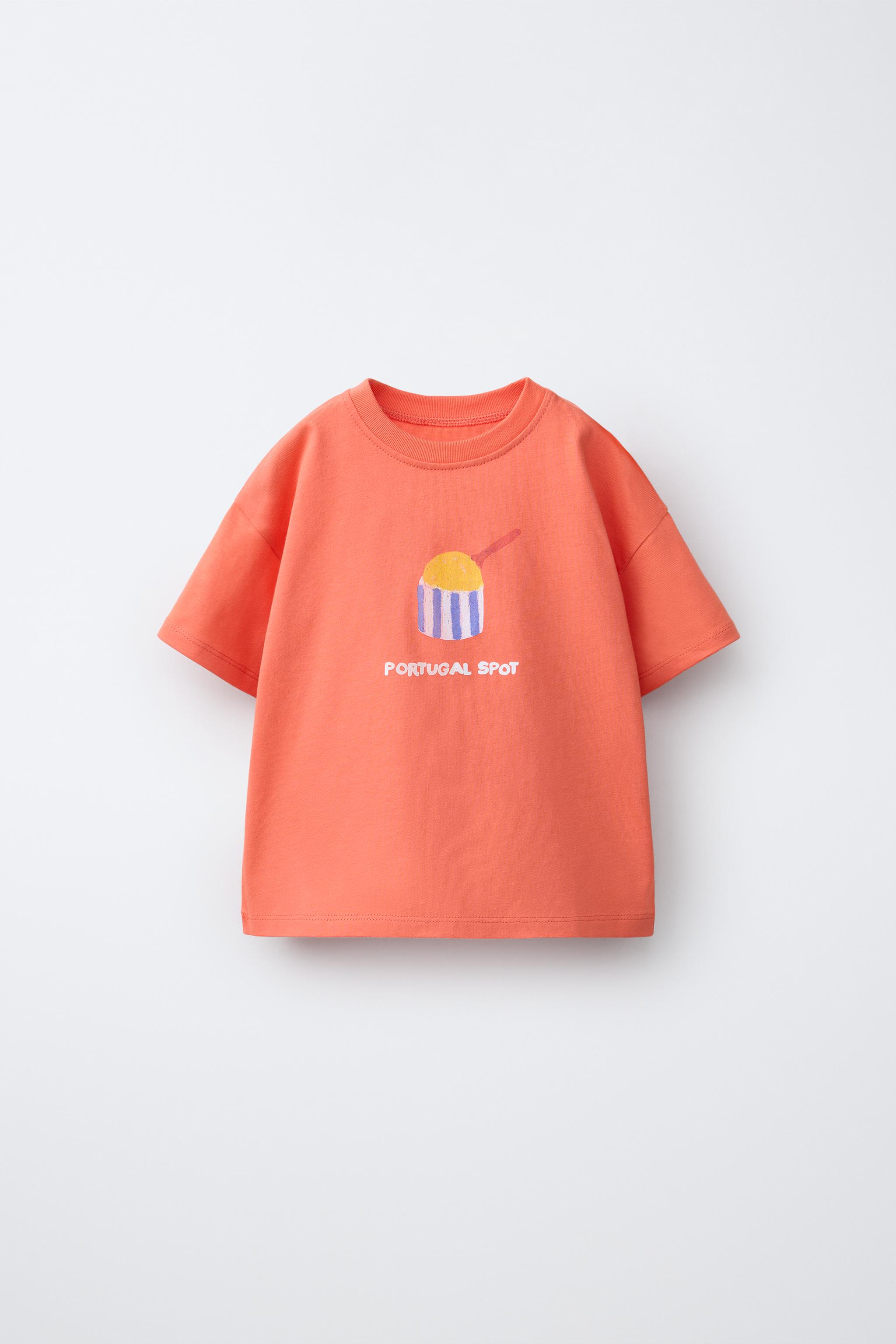 Детские футболки Zara ISABELLE VANDEPLASSCHE ICE CREAM T-SHIRT — фото 2