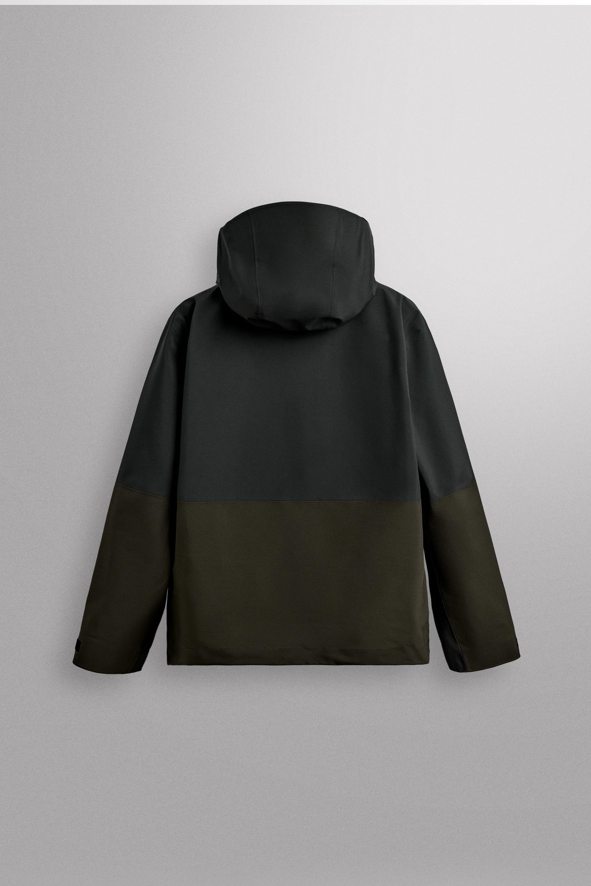 希少RECCO®ウォータープルーフスキージャケット テクニカルシェルスキージャケット RECCO® 防水 - グリーン | ZARA