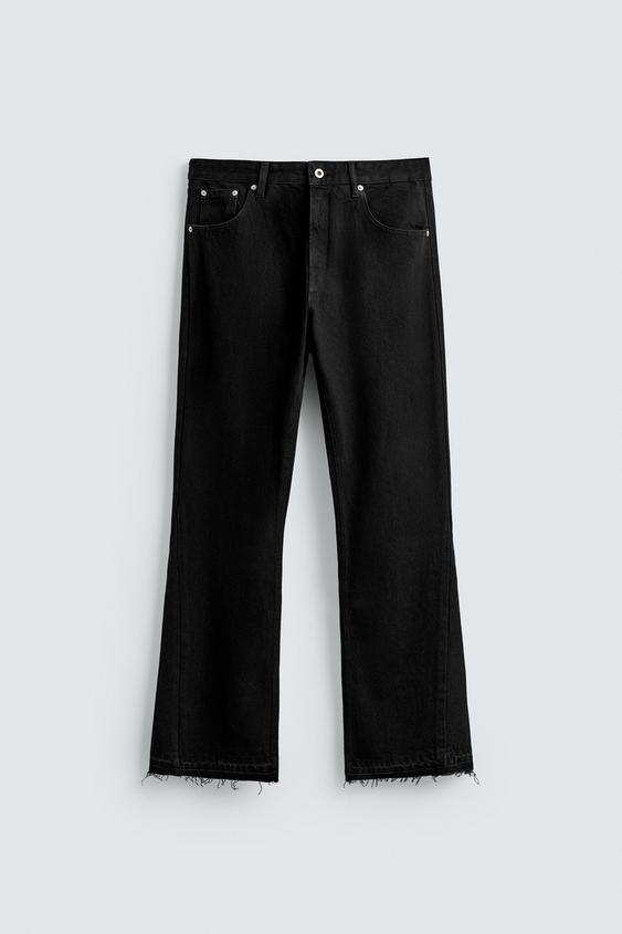 Zara Pantalon Slim Noir Zara Pantalon Jean Noir Homme Zara Men's