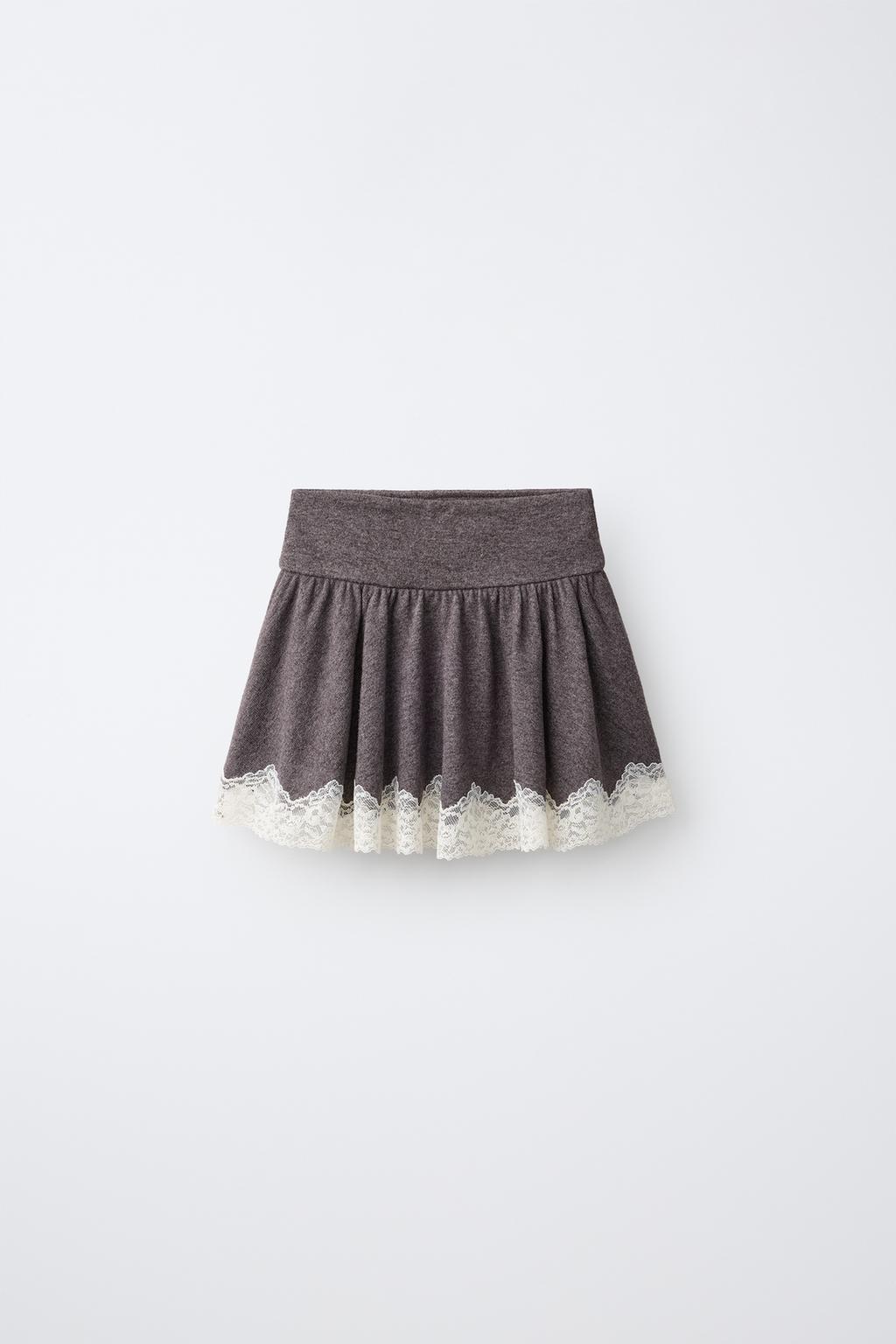 SOFT TOUCH LACE SKIRT