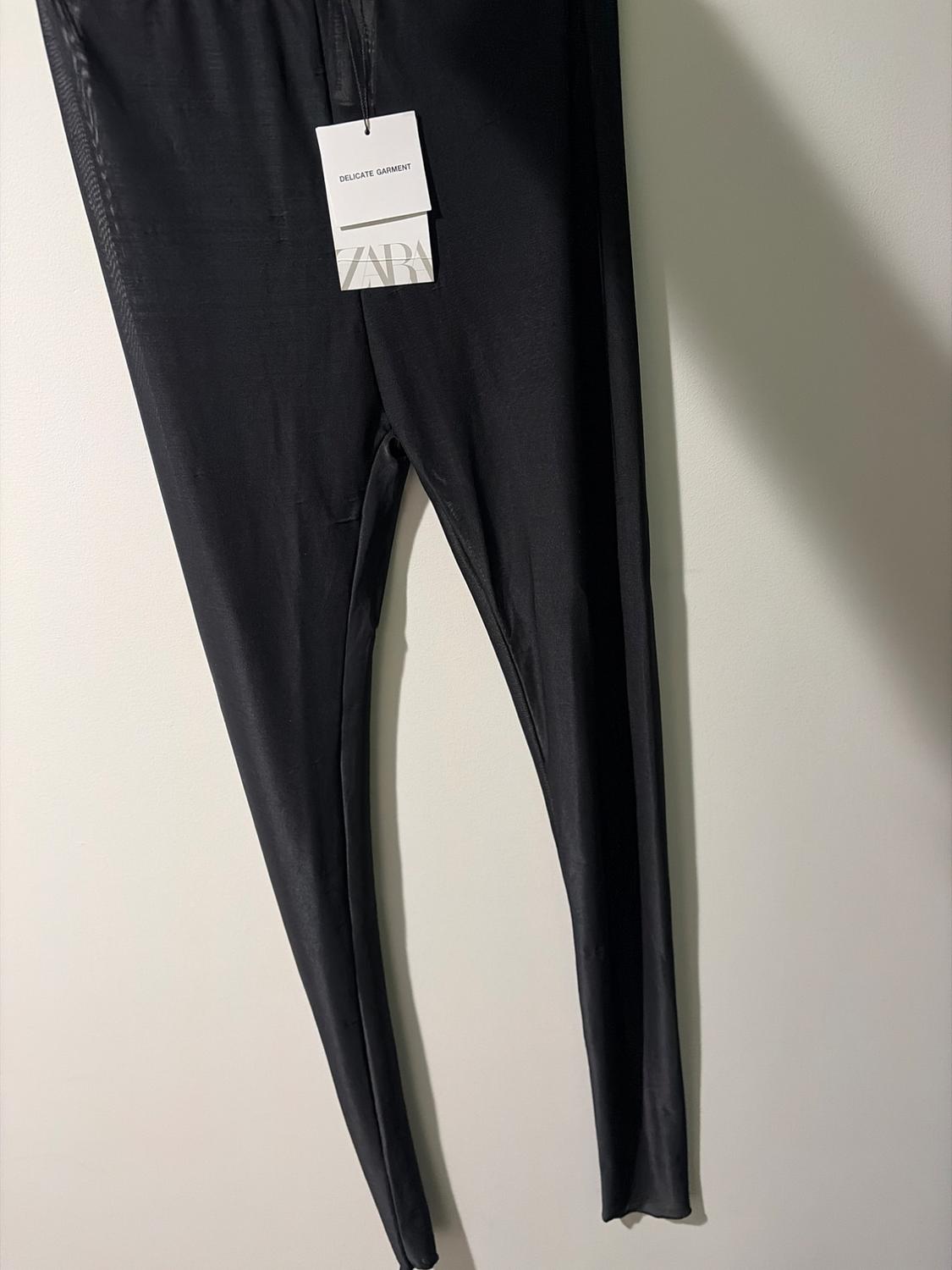 SEMI-SHEER LEGGINGS - Image 2