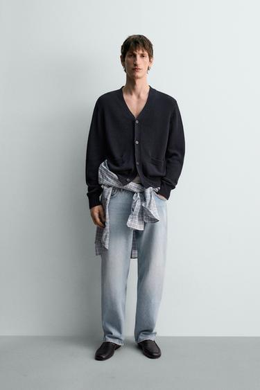 Jeans Zara Homme Bleu Clair Taille 36 - Occasion Bon état - Prix Mini