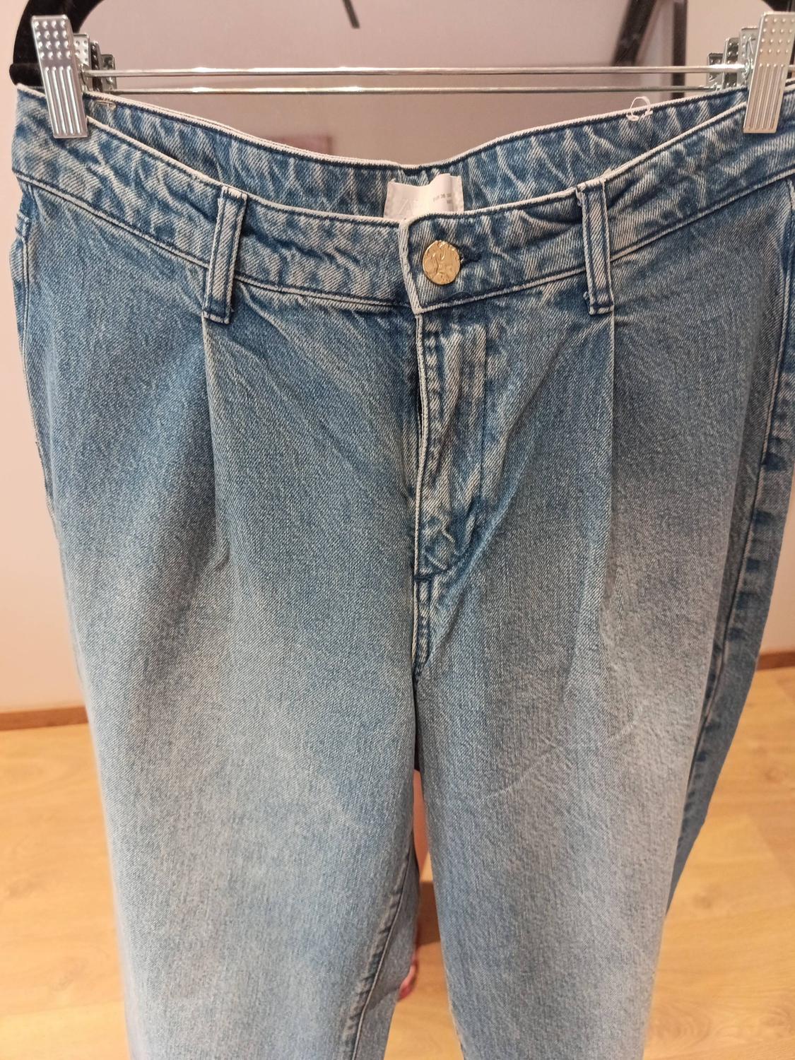 Z1975 WIDE-LEG HIGH-RISE JEANS WITH DARTS - Image 2