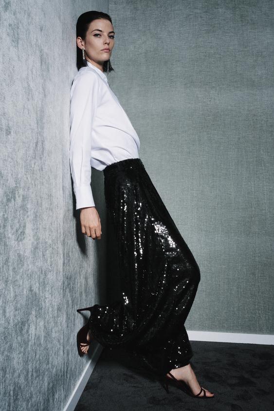 ZW COLLECTION LIMITED EDITION SEQUIN PANTS