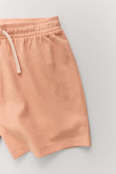2-6 YEARS/ PLAIN POCKET PYJAMAS - Orange by Zara