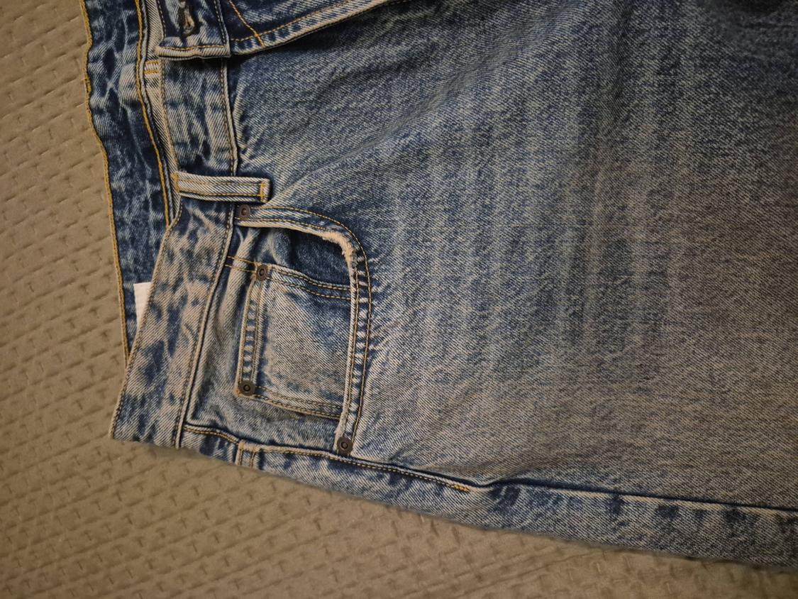 VINTAGE-EFFECT BAGGY FIT JEANS - Image 3