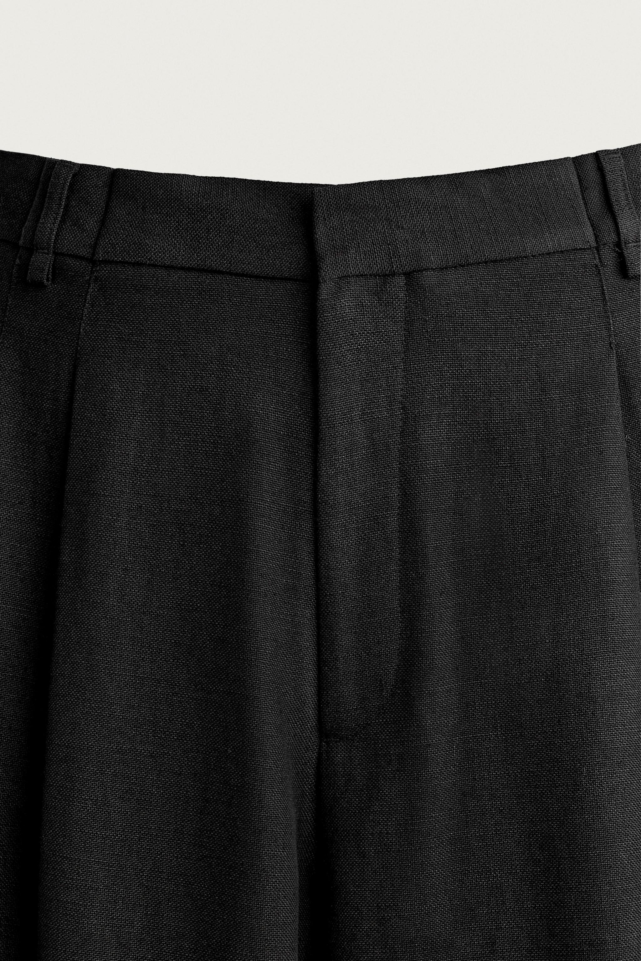 PANTALON RELAXED WIDE FIT À PLIS