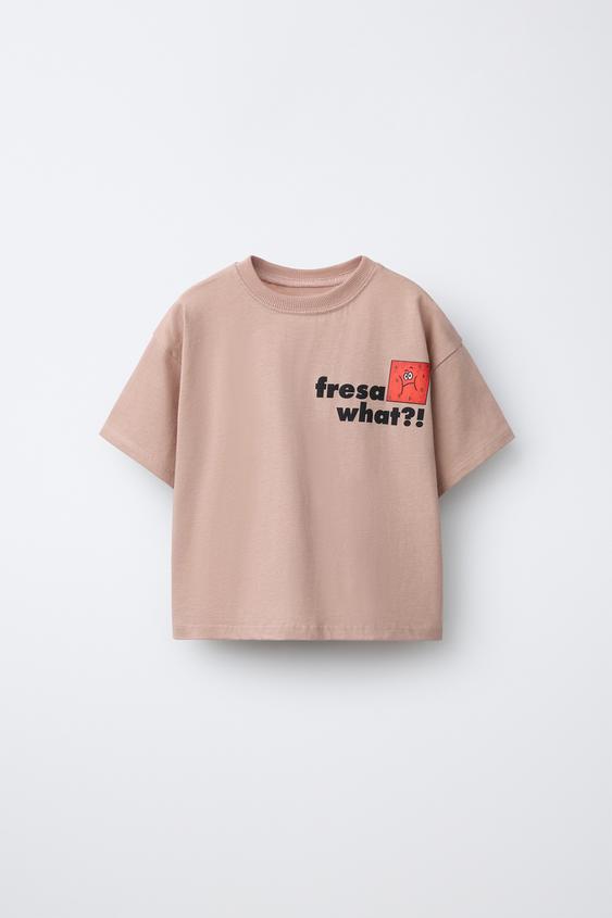 FRUIT PRINT T-SHIRT - Clay by Zara - Image 0