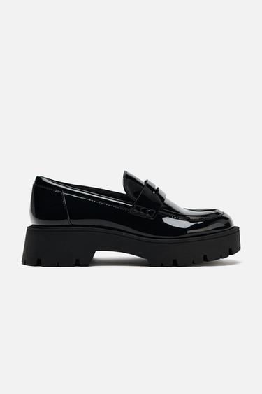 MOCASÍN SUELA TRACK - Negro de Zara