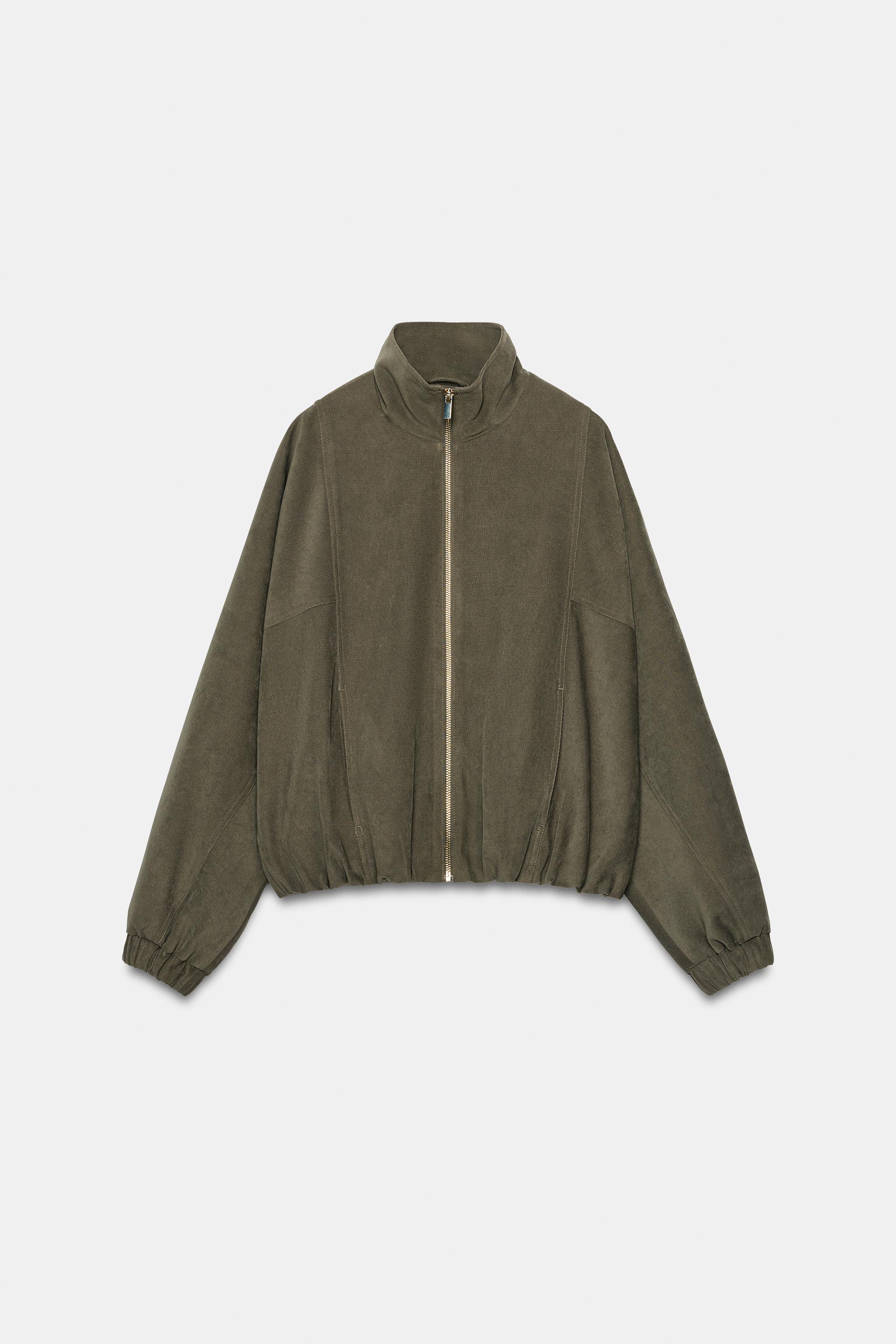 HIGH-NECK BOMBER JACKET