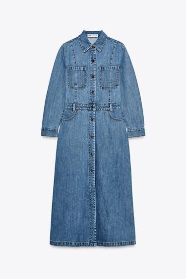 Robe Chemise En Jean Zara Robes En Jean Pour Femme ZARA Monaco