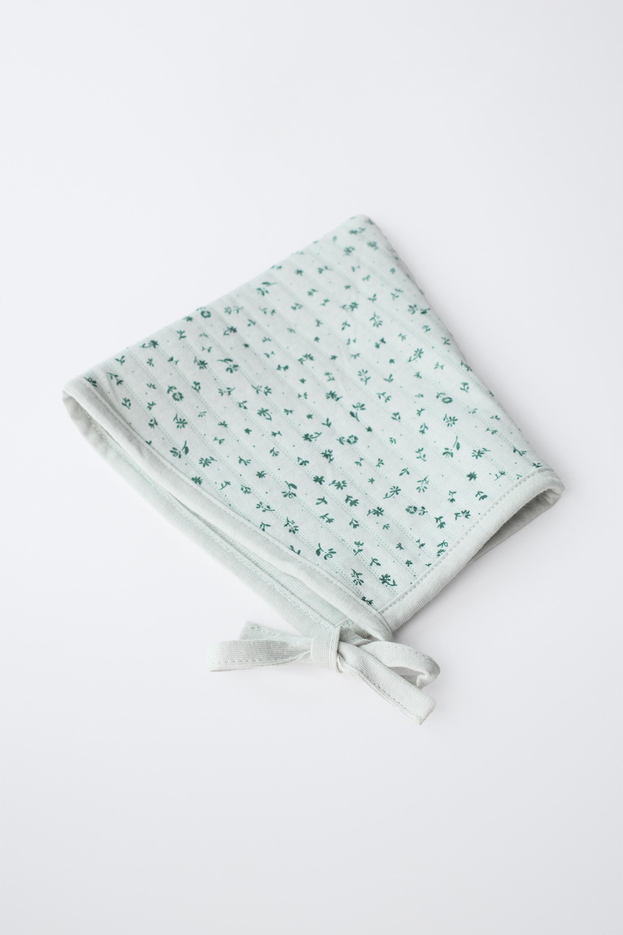 FLORAL QUILTED BONNET