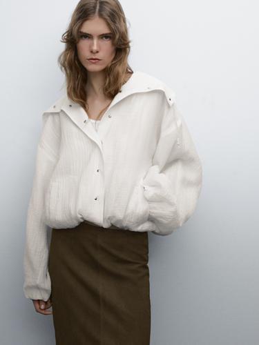 Zara Suede leather mid-length skirt - Green