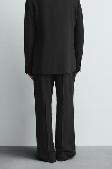 LIMITED EDITION SUIT TROUSERS - Black by Zara - Image 2