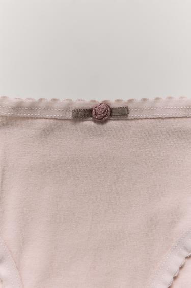 2-6 ANOS/ PACK SEIS BRAGUIÑAS FLOR - Multicolor de Zara