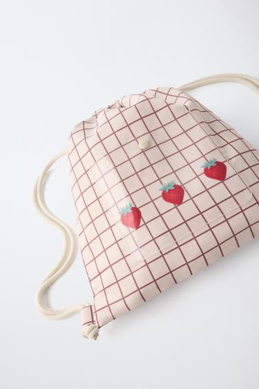CHECKED STRAWBERRY BAG - Multicoloured by Zara - Image 2