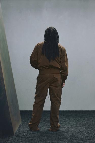 PANTALON CARGO X SR_A - Marron de Zara - Image 5