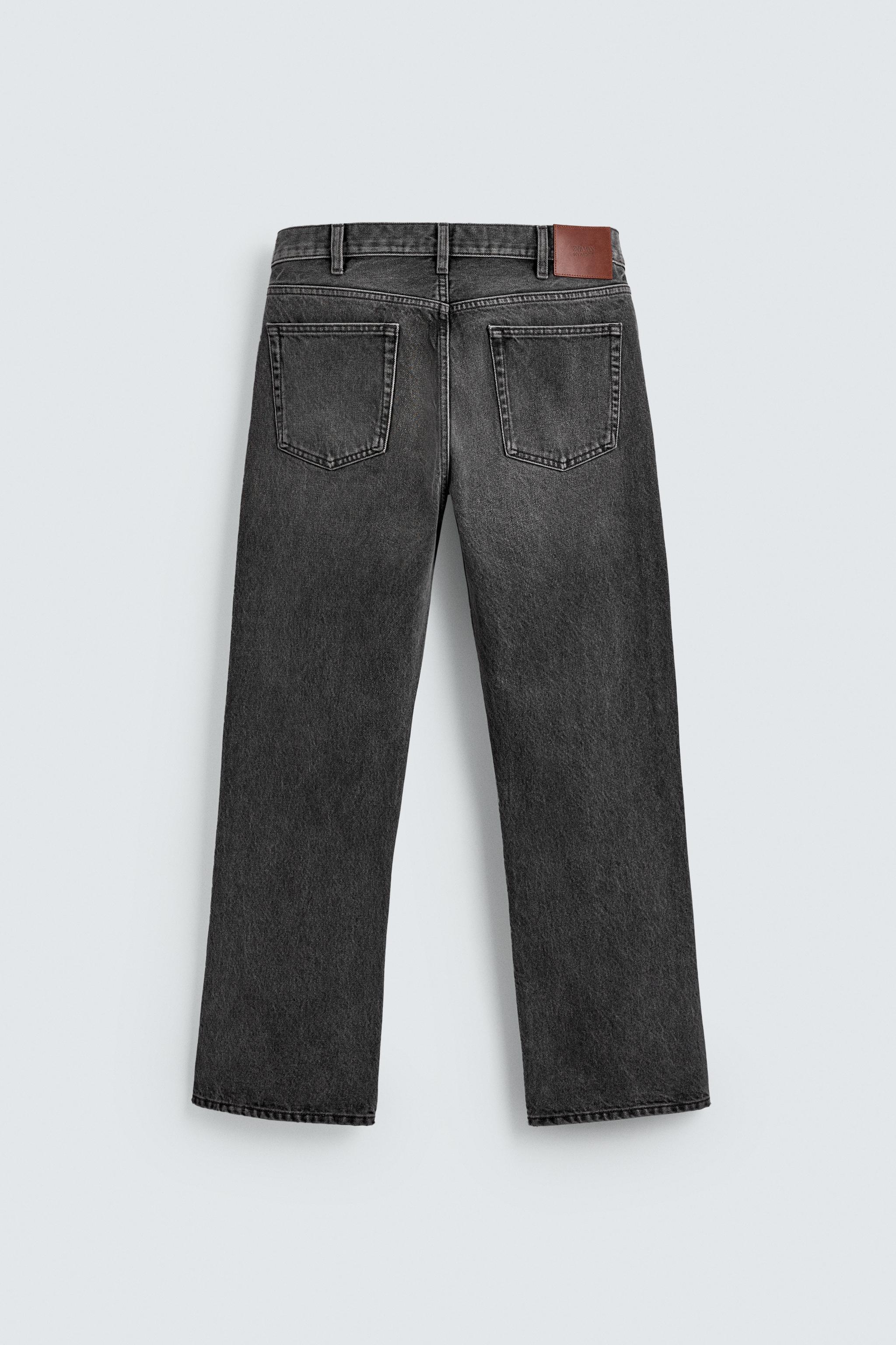 ストレートブーツカットフィットデニムパンツ - ライトブルー | ZARA 