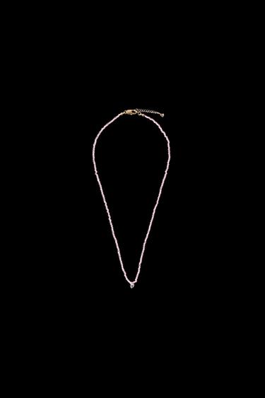 COLLAR CIRCONITA CORAZÓN - Rosa de Zara - Imagen 0