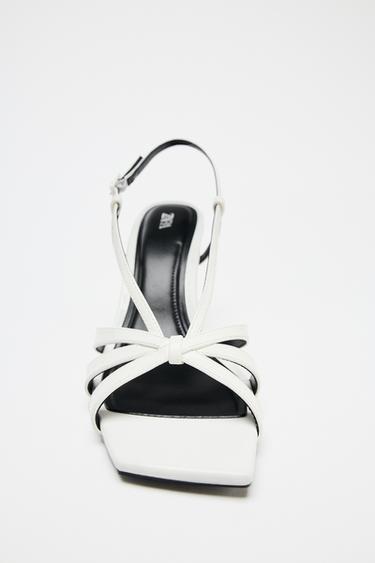 PATENT-EFFECT WEDGE - white by Zara - Image 4