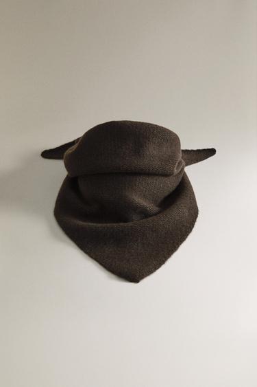 KASCHMIR-BANDANA - Dunkelbraun von Zara