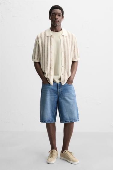 LEATHER TRAINERS - Beige by Zara - Image 0