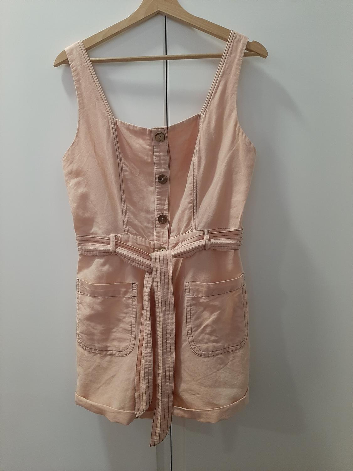 SHORT BUTTONED JUMPSUIT