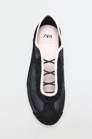 SPORTY BALLERINAS - Black by Zara