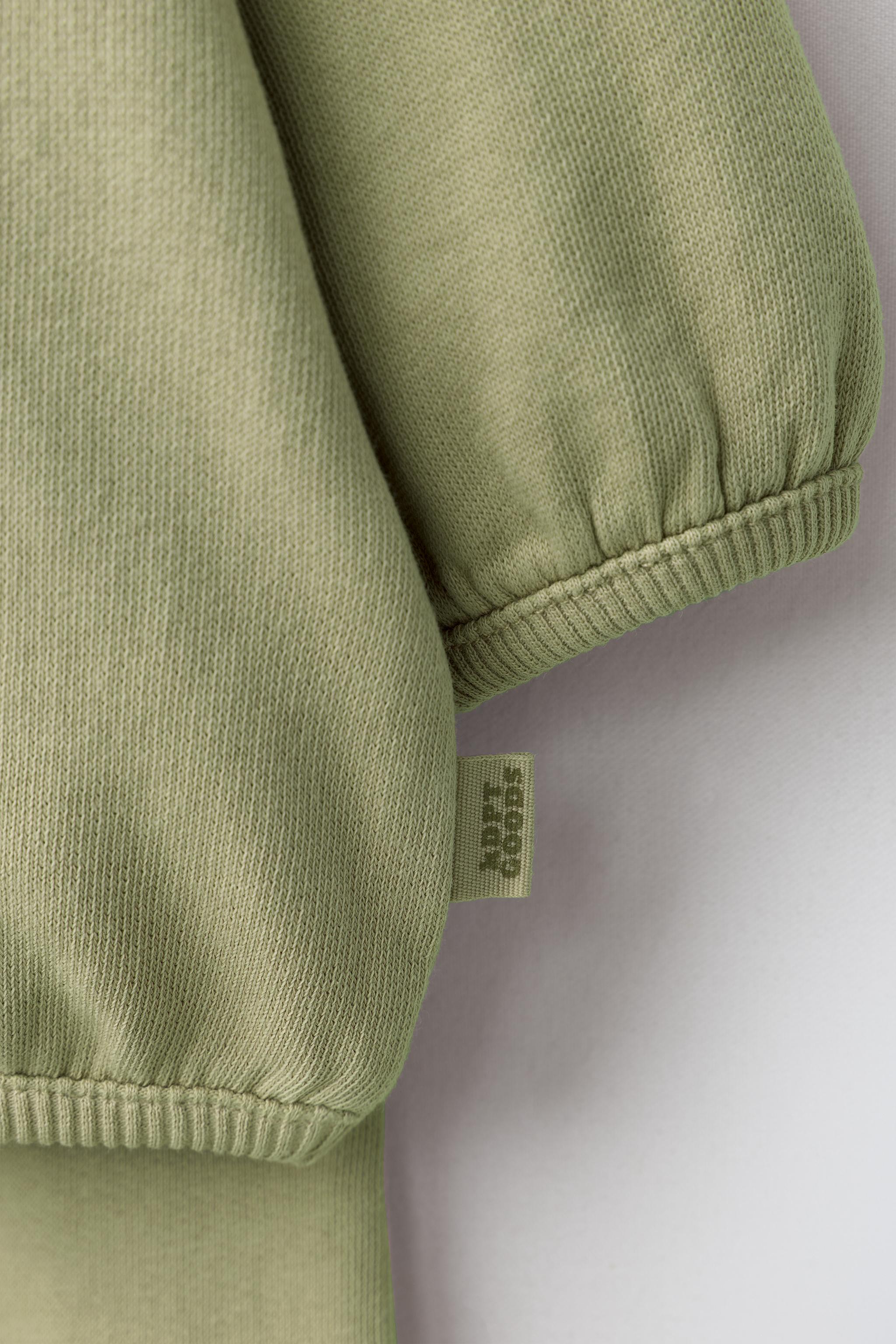 Детские свитеры Zara SOLID BALLOON PANTS AND SWEATSHIRT SET — фото 3