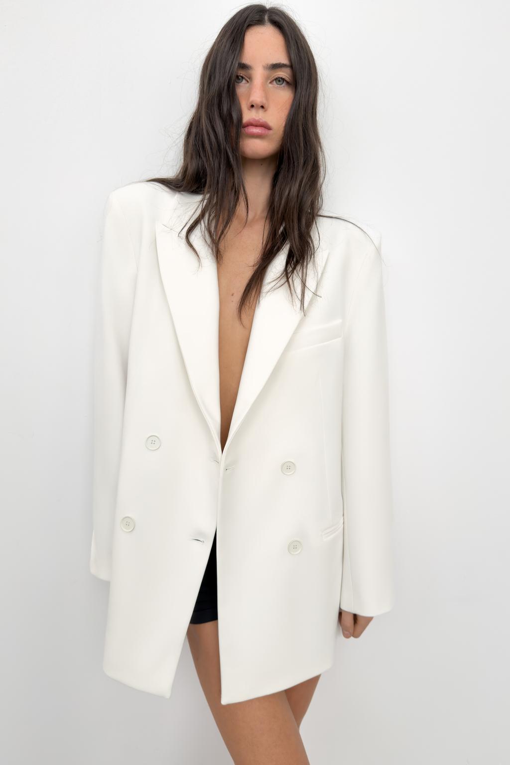 OVERSIZED DOUBLE BREASTED BLAZER