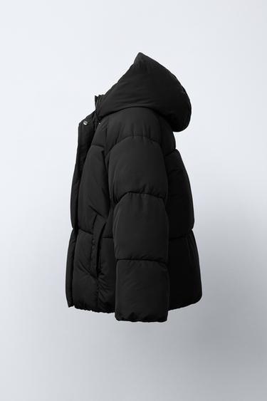 DOUDOUNE À CAPUCHE - Noir de Zara - Image 2