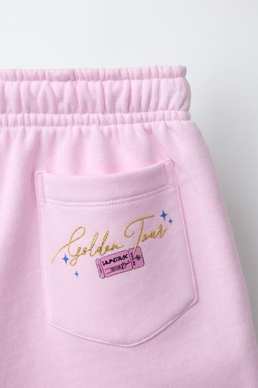 KPOP DEMON HUNTERS™ NETFLIX © PLUSH BERMUDA SHORTS - Pink by Zara - Image 3
