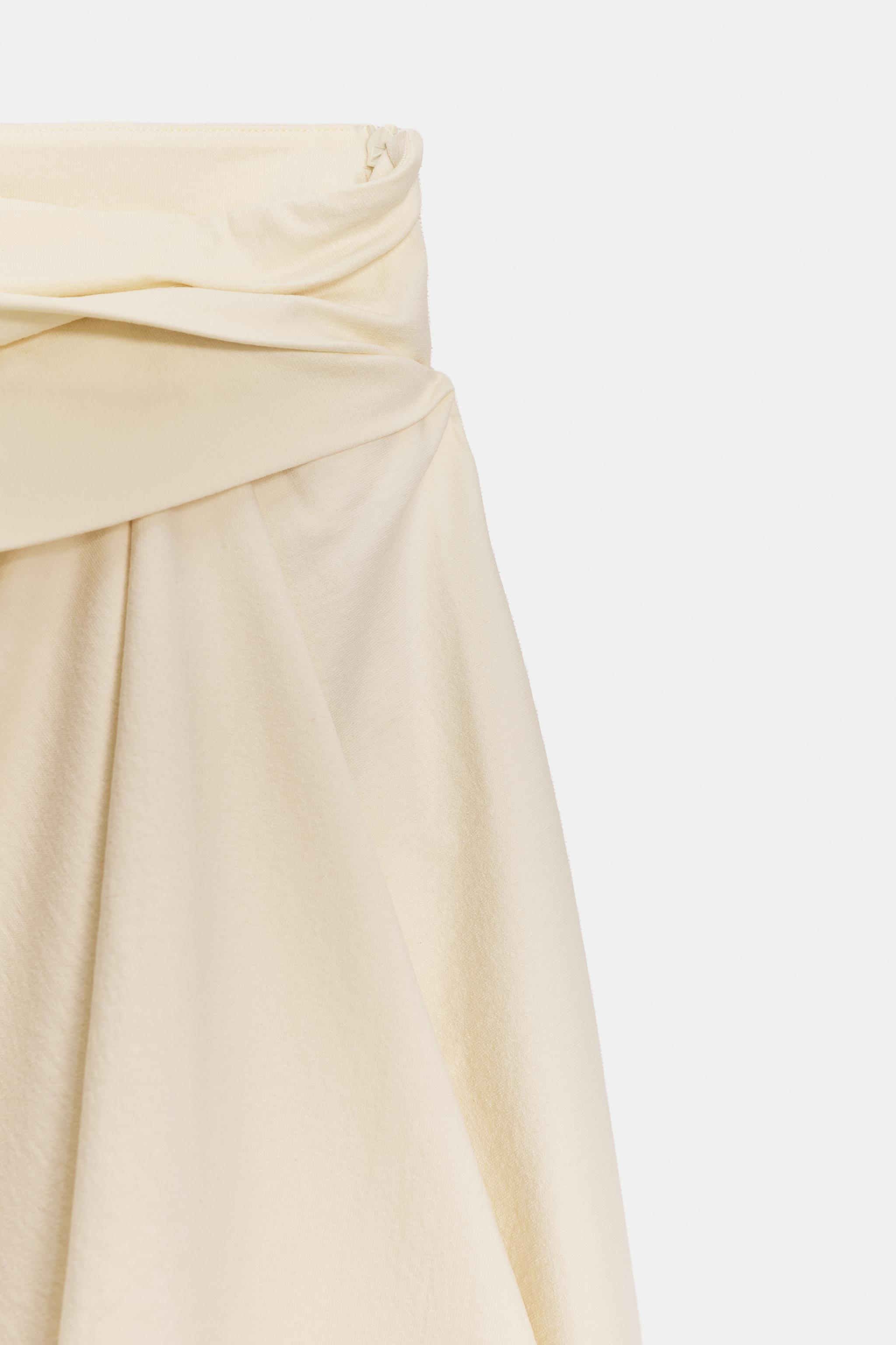 HAUT BUSTIER À PLIS