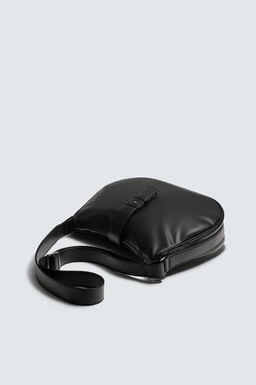 PLAIN CROSSBODY BAG - Black by Zara - Image 3