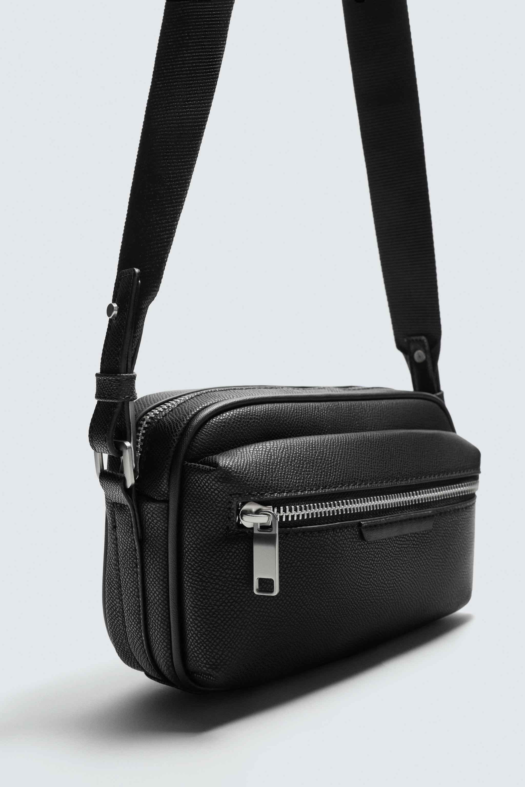 TEXTURED CROSSBODY BAG