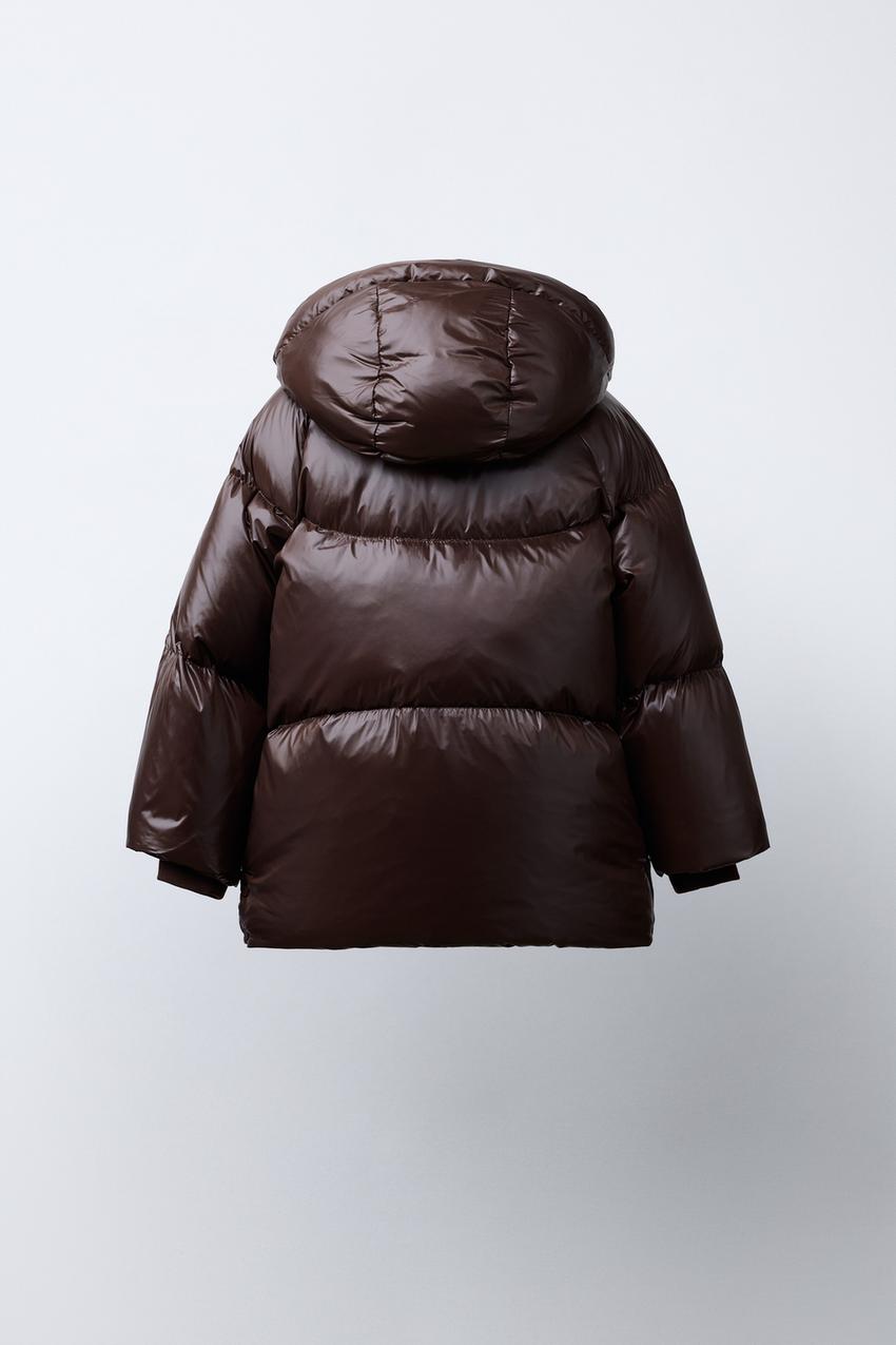 WATER REPELLENT AND WIND RESISTANT DOWN PUFFER COAT
