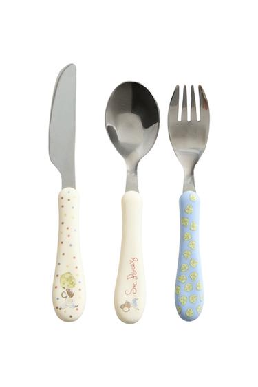 KIDS' CERAMIC TOOTH FAIRY CUTLERY SET - Multicoloured by Zara