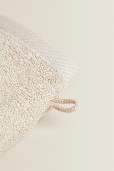 GANT DE TOILETTE COTON ÉPONGE - Sable de Zara - Image 7