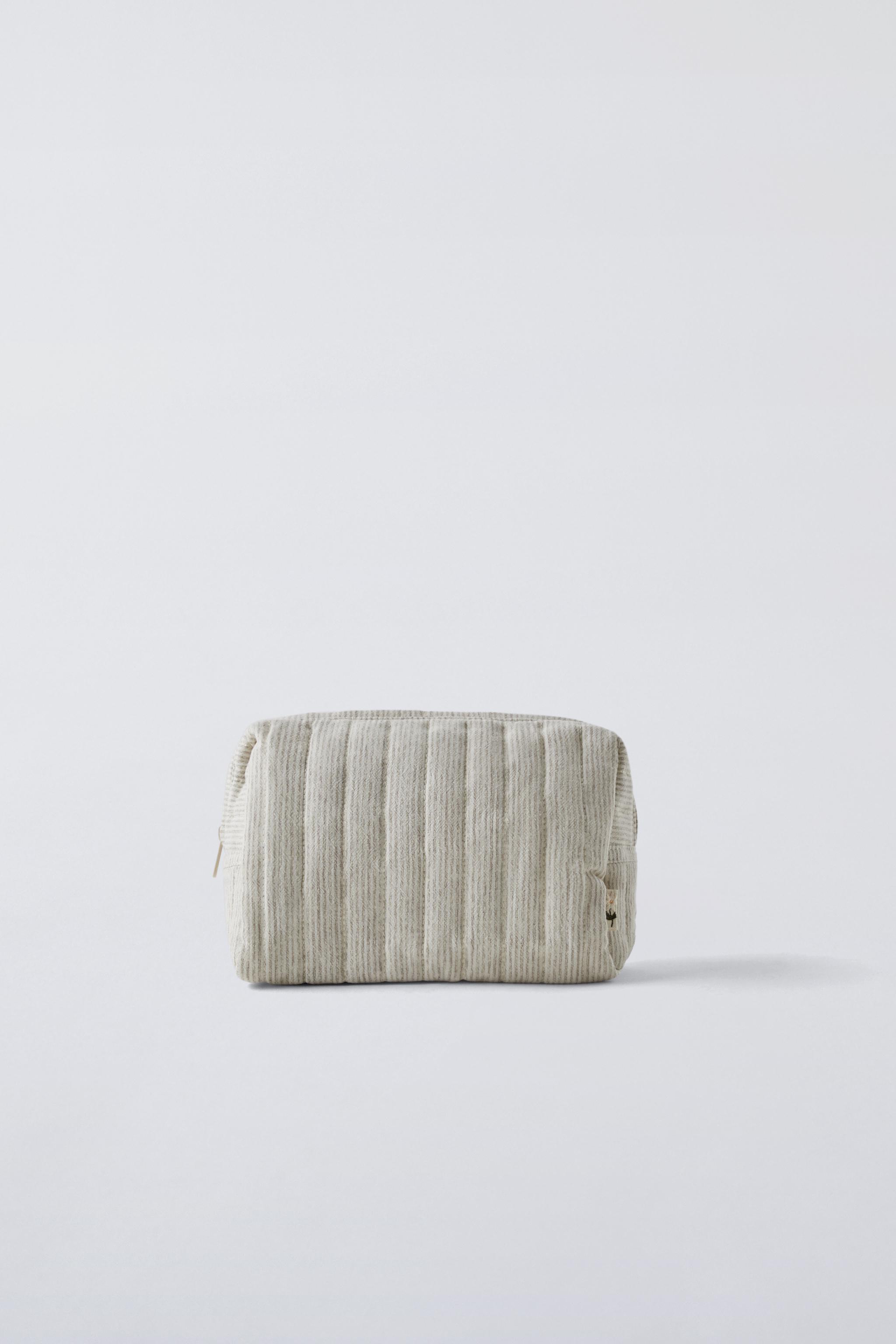 STRIPED DIAPER BAG PACK - Off White | ZARA United States