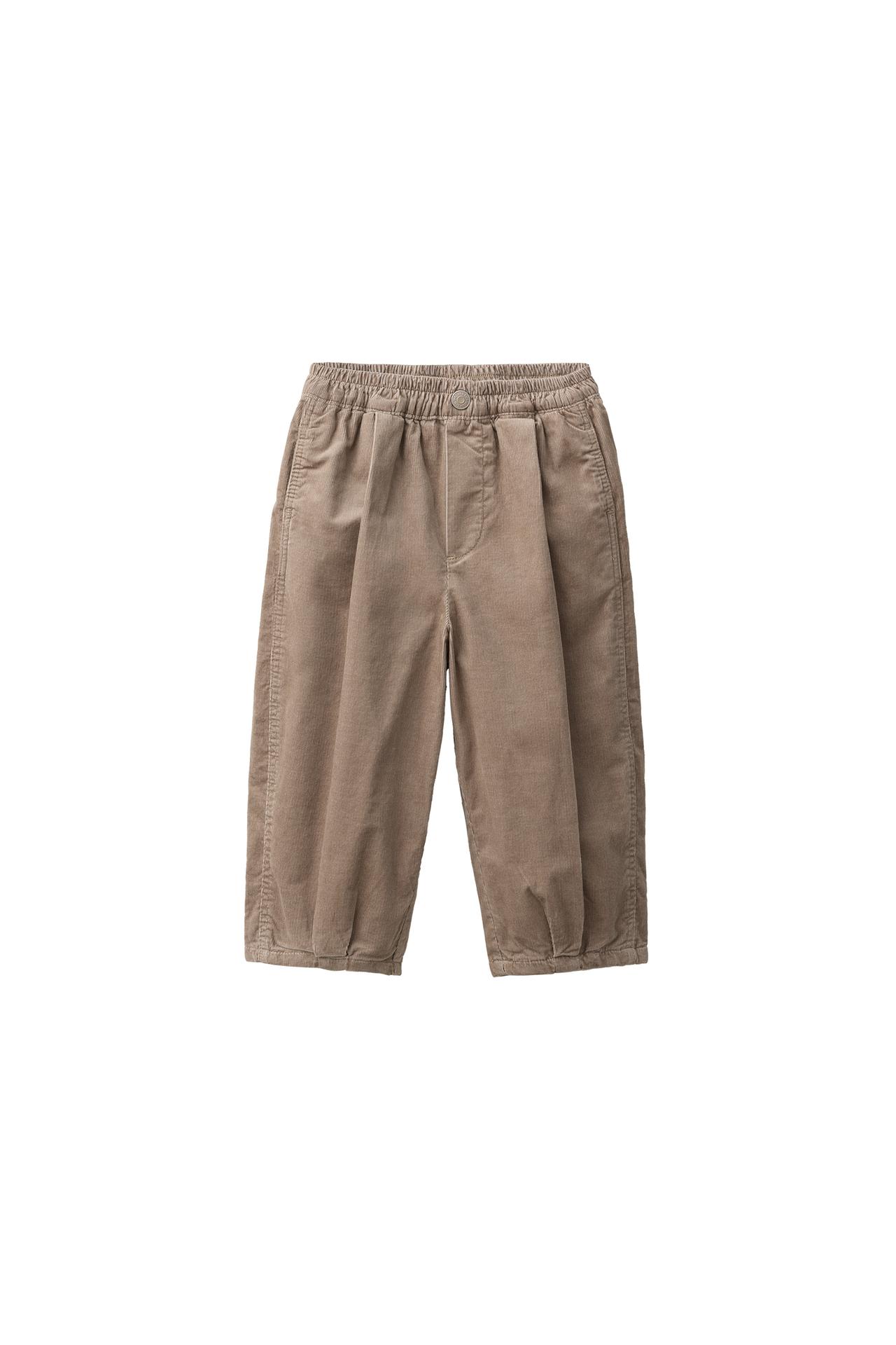 BALLOON NEEDLECORD TROUSERS