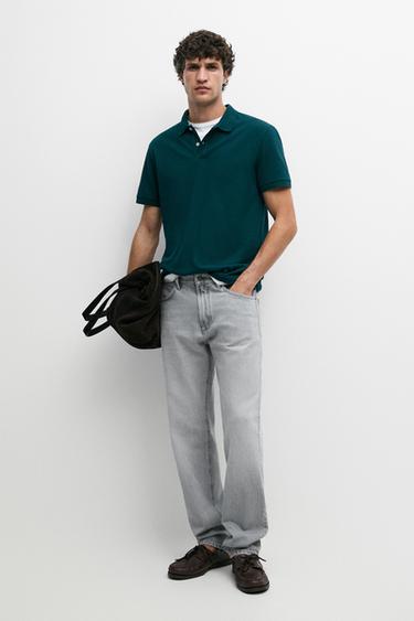 Zara Tapered fit jeans - Gray marl - Image 0