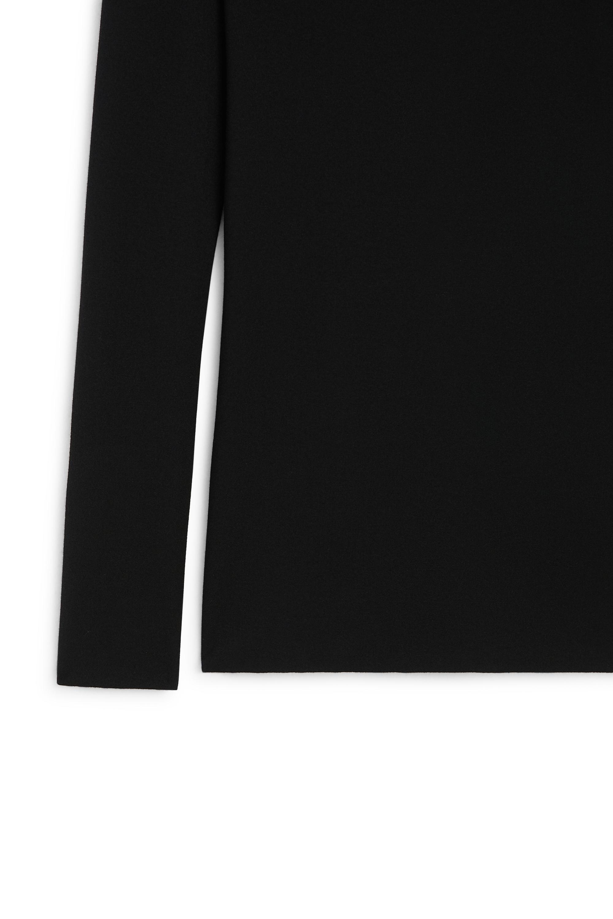 Long fitted wool blend top - LIMITED EDITION