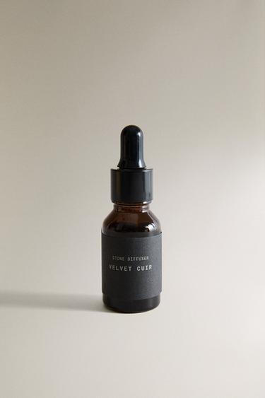 VELVET CUIR ESSENTIAL OIL AND STONES SET - Brown by Zara - Image 2