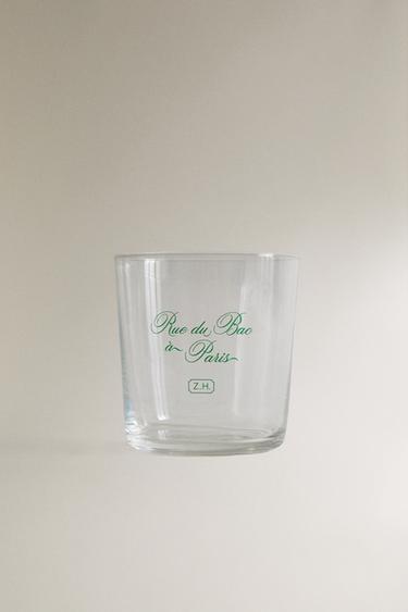 VERRE EN VERRE RECYCLABLE RUE DU BAC - 990 de Zara - Image 0
