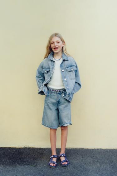 GIACCA DI JEANS - Blu di Zara