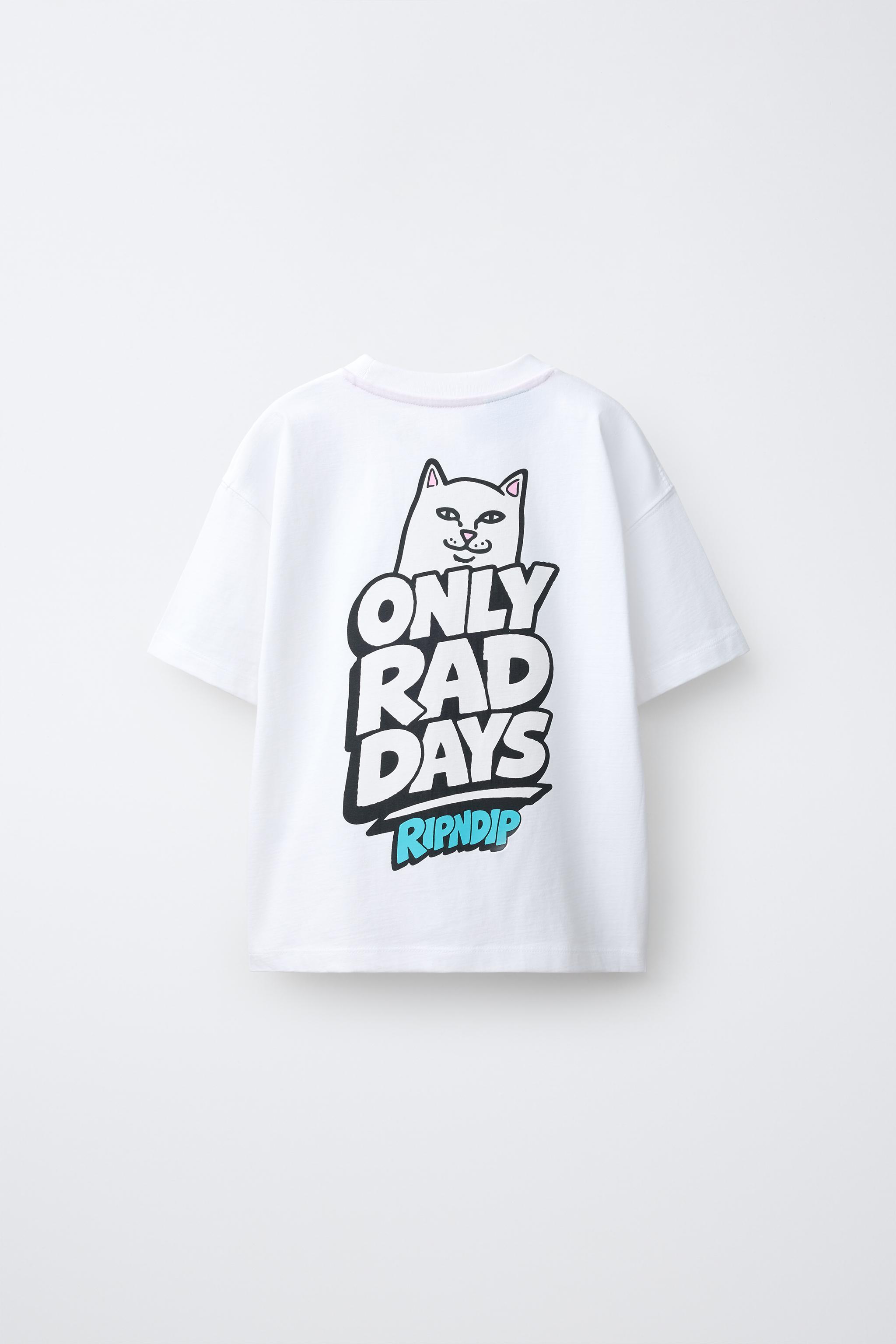 RIPNDIP x ZARA Kids Raised Logo T-Shirt — view 2