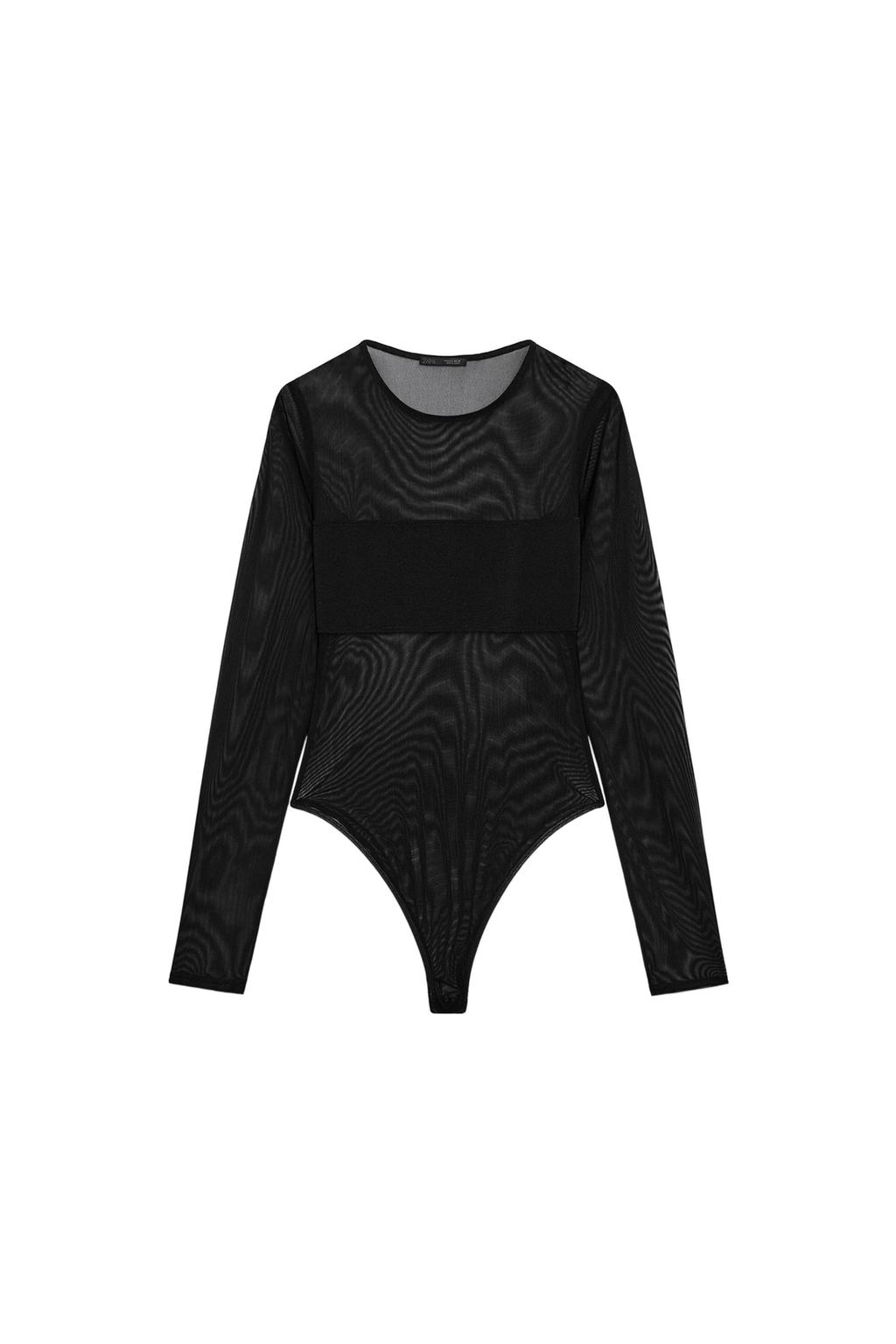 COMBINATION TULLE BODYSUIT - image 3