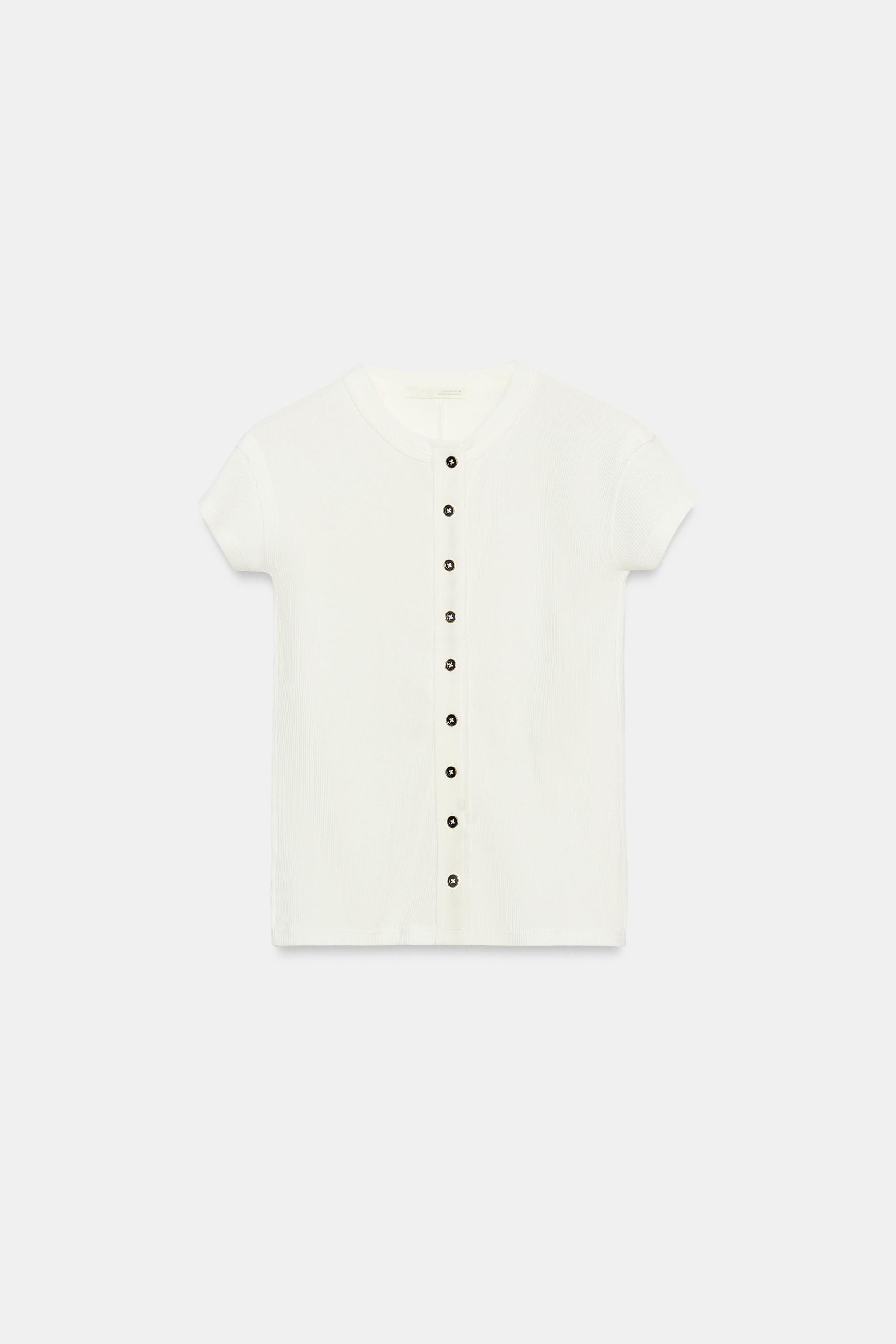 BUTTON PLACKET T-SHIRT