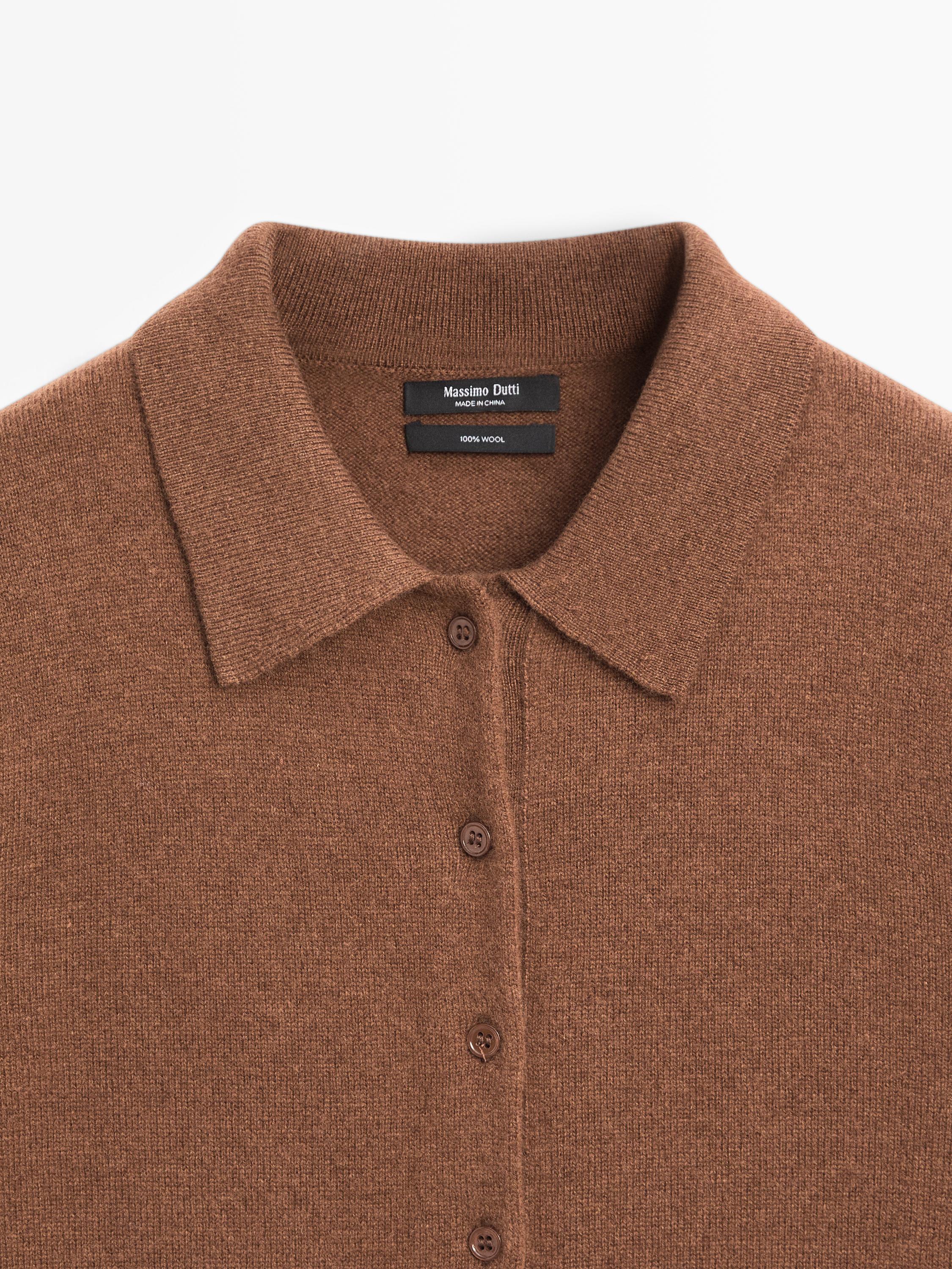 Cardigan en laine