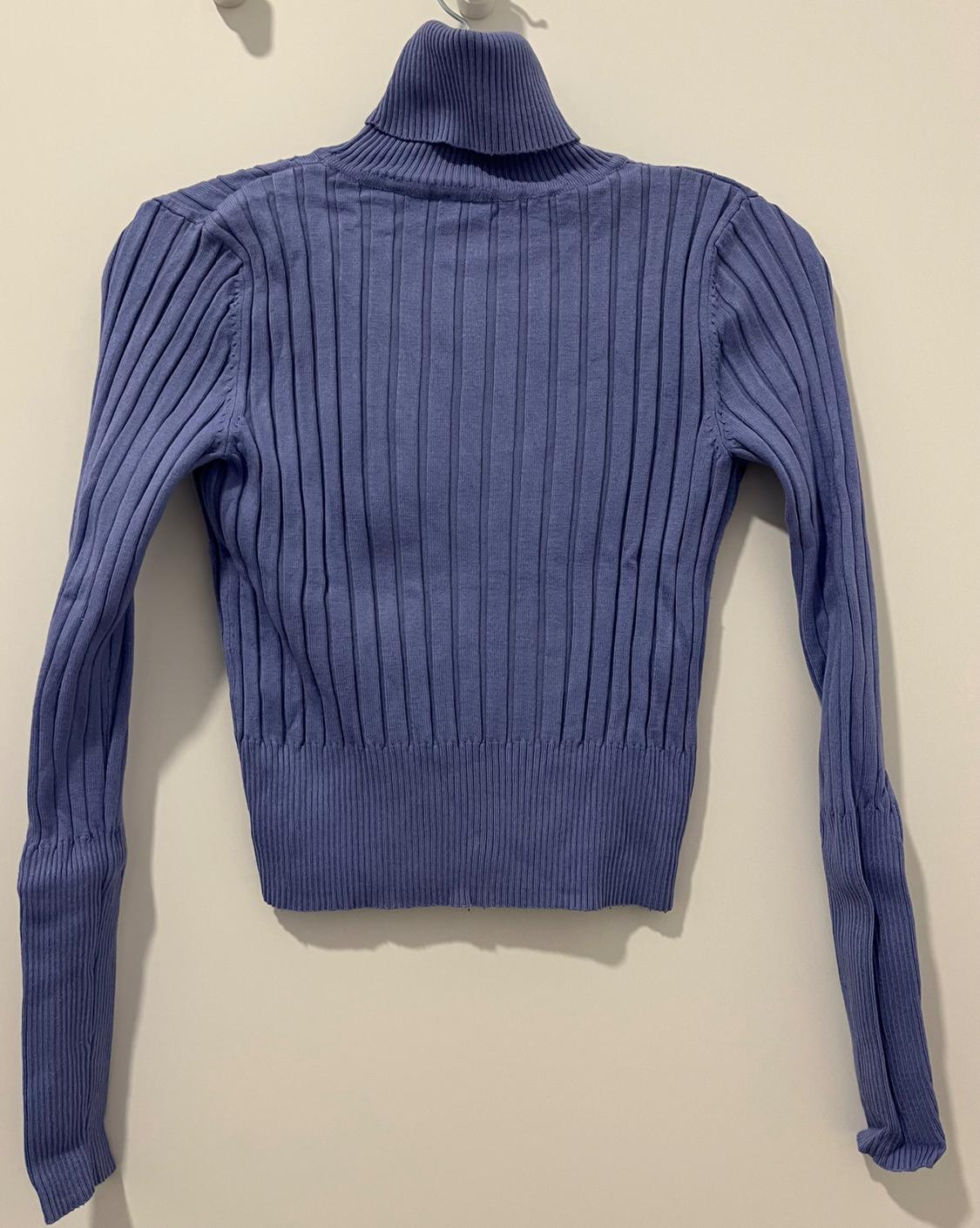 RIBBED HIGH NECK SWEATER - Image 3